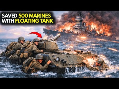 Admirals Called His “Floating Tank” A Toy — Until It Saved 500 Marines
