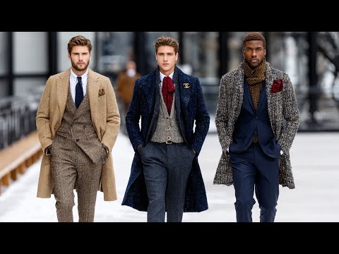CHANEL-Inspired Tweed Menswear 2025/26 | Warm Beige, Deep Black, and Comfort of Iconic Craftsmanship
