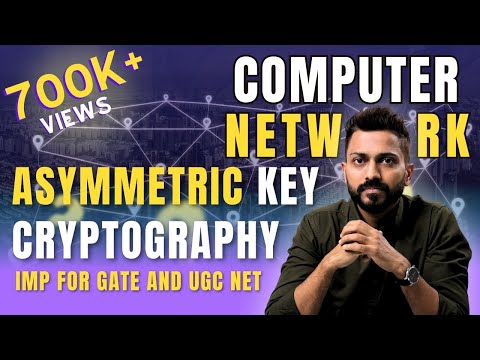Lec-83: Asymmetric key Cryptography with example | Network Security