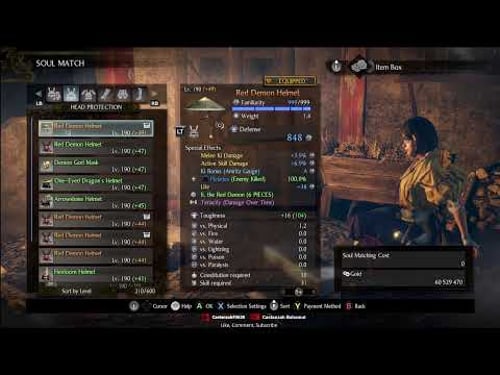 Nioh2 - The Complete Edition PC - Gear Farming