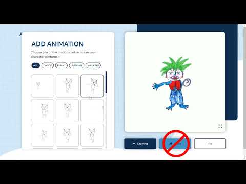 Animated Character Drawing