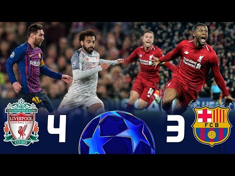 The Greatest Champions League Comeback π€―β‘ β Liverpool 4-3 Barcelona π₯ β― 2019 π FHD