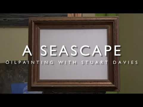 A Seascape And A Letter From King Charles III's Uncle - Oil Painting With Stuart Davies, Part 1
