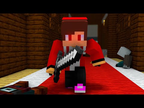 MAIZEN : JJ vs Pillager - Minecraft Animation JJ & Mikey