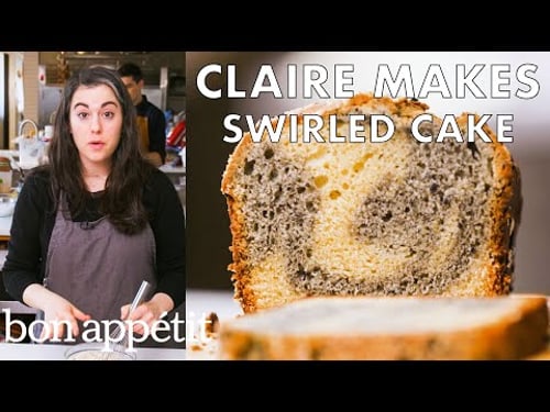 Claire Makes Swirled Sesame Cake | From the Test Kitchen | Bon Appétit