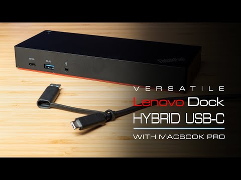 Lenovo ThinkPad Hybrid USB-C with USB-A Dock Unbox with Macbook Pro Dual Monitor Experience