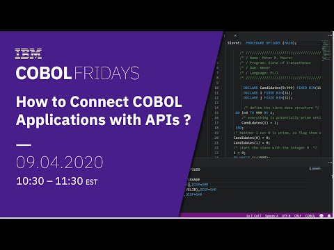 COBOL Fridays: Connect COBOL applications with APIs
