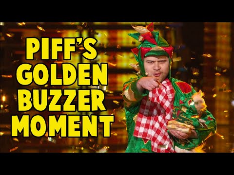 Piff's Golden Buzzer Moment on America's Got Talent