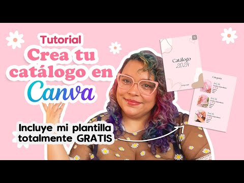 🦋 TUTORIAL crea tu catálogo de productos en Canva, totalmente GRATIS⚡⚡