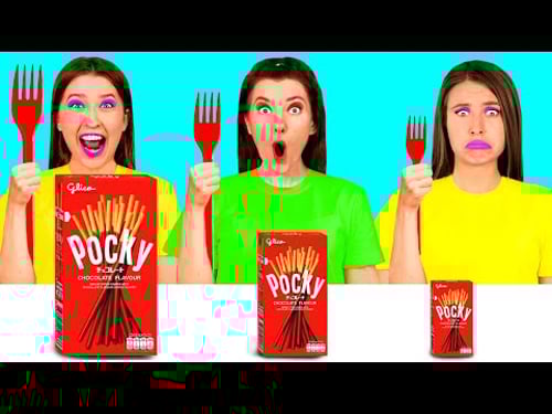 Thử thách Tấm Lớn, Vừa Và Nhỏ | Mẹo Làm Bếp Ngon Funny Funny