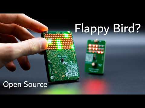 This PCB business card got me a job, so I open sourced it