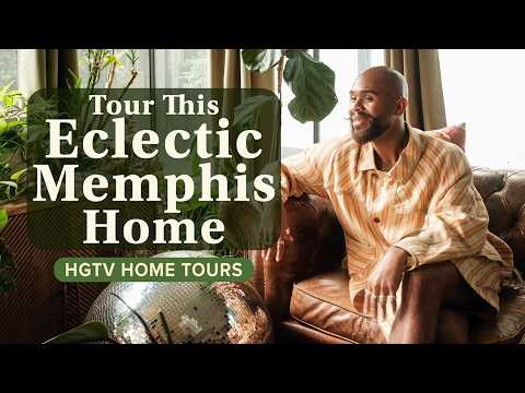 This Memphis Home is a Blend of Global-Eclectic and Mid-Century Modern Design | HGTV Home Tours