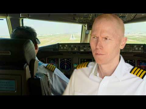 Pilot Lands With Plane On Runway
