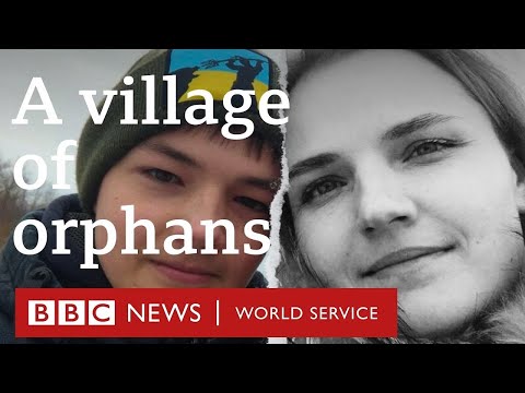 Children of Ukrainian village orphaned by Russian missile - BBC World Service Documentaries