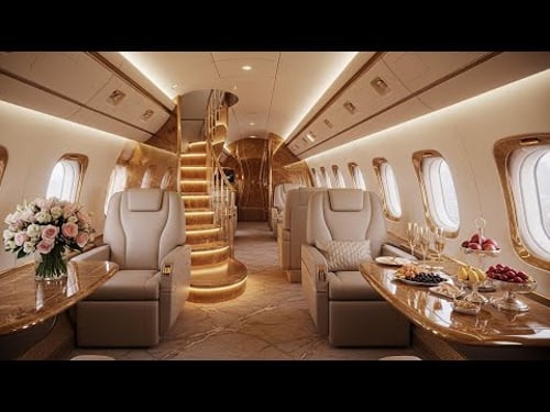What's REALLY Inside a $600 Million Private Jet