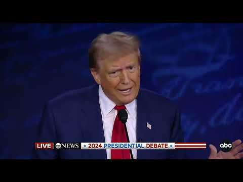 Former president Donald Trump on his abortion stance