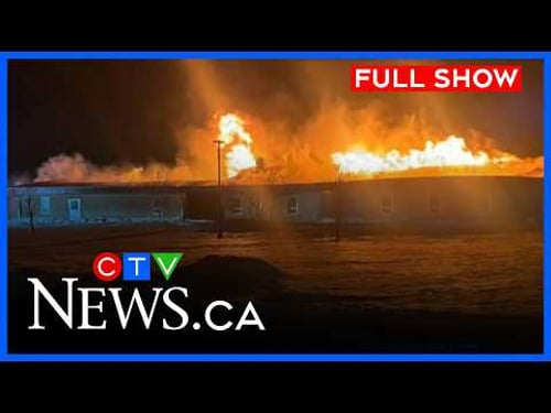 Fire destroys building on Hutterite colony | CTV News Winnipeg at Five for Feb. 20, 2026
