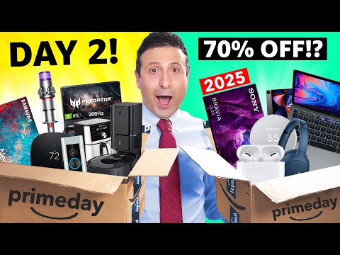 Top 50 NEW October Amazon Prime Day 2025 Deals (DAY 2!) 🔥 UPDATED HOURLY!