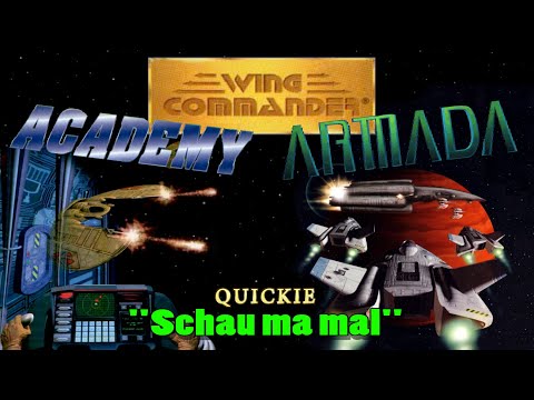 Wing Commander Academy & Armada (PC DOS) "Schau ma mal" Quickie