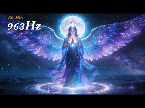 963 Hz – God Frequency (30 Minutes) | Divine Healing, Crown Chakra Activation