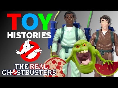 History of Real Ghostbusters Toys