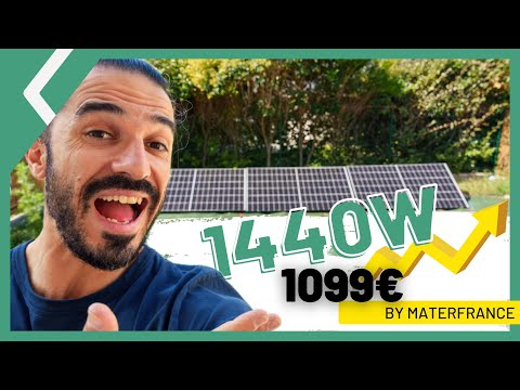 I tested the MaterFrance solar self-consumption kits (amazing)