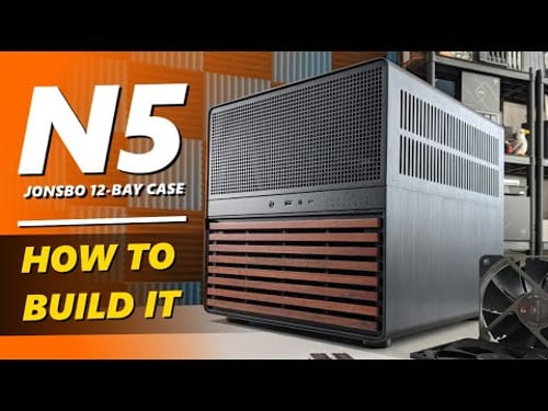Jonsbo N5 NAS Case Build - GET IT RIGHT, FIRST TIME