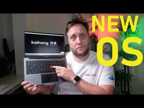 OpenHarmony Laptop Revealed! First Impressions of Kaihong Botbook