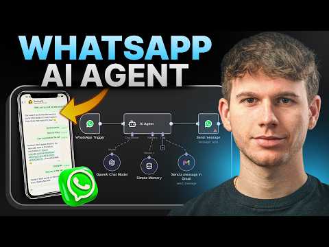 Build A WhatsApp AI Agent In 10 Minutes (n8n Tutorial)