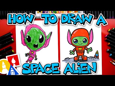 How To Draw A Space Alien