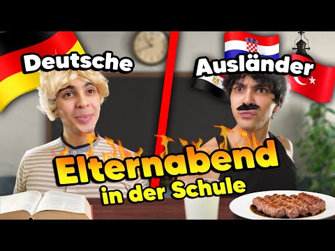 Deutsche vs Ausländer beim Elternabend 😳😂 | Mohi__07