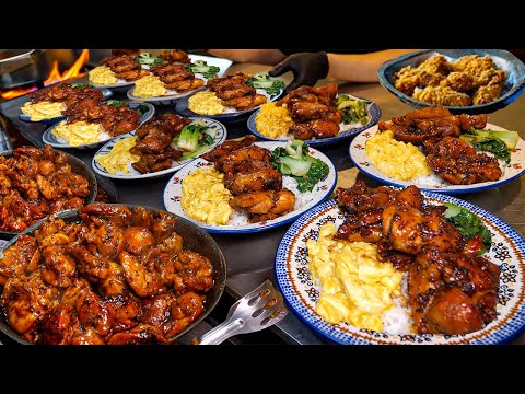 500 Bowls Sold Out Every Day?! Unbelievable Soy Sauce Chicken Rice Bowl / Korean street food