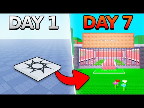 Can I RECREATE Steal A Brainrot in 7 DAYS?