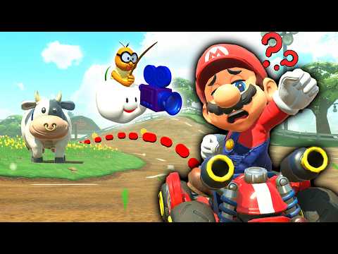 Can I win Mario Kart without looking forward?