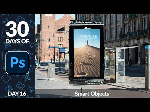 Smart Objects in Photoshop - Day 16
