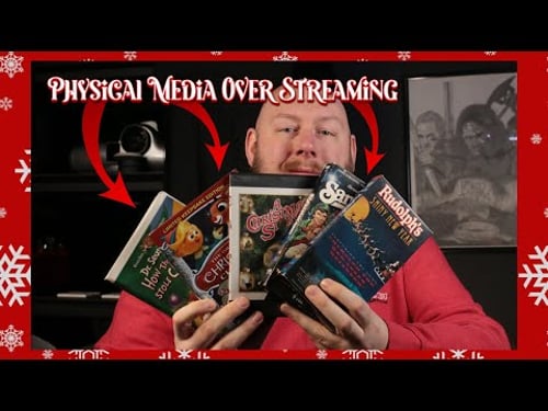 This Christmas, I'm Watching Physical Media | Streaming Isn't Worth It
