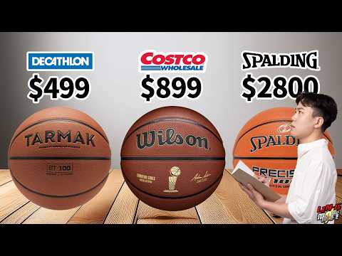 NT$499 VS NT$2800 市售籃球哪顆值得買?feat. @ryder_spootd |【LING帶你買EP.3】