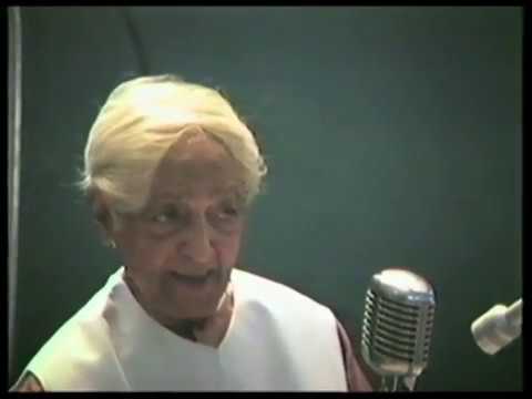 Why can't we sustain attention? | J. Krishnamurti