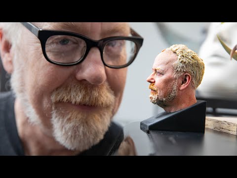 Adam Savage Learns About Full Color Resin 3D Printing!
