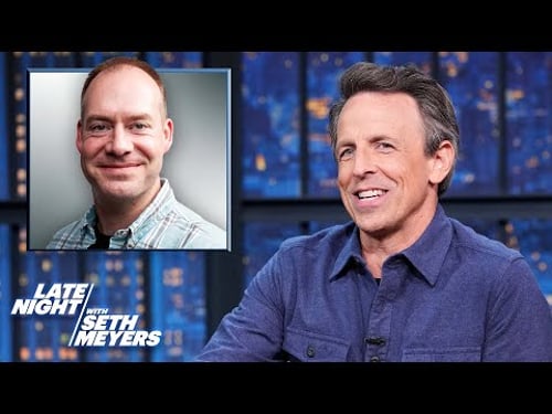 Seth Holds a Surprise Inspection of His Monologue Writers in October 2025