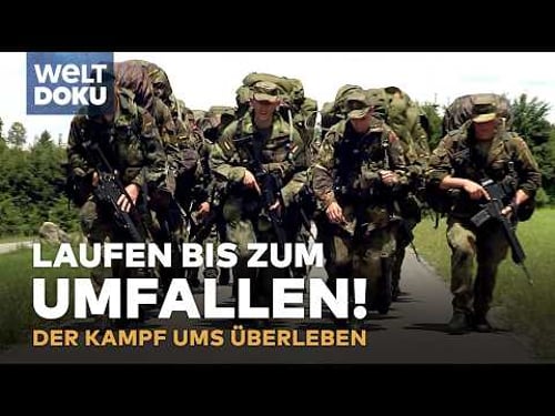 EINZELKÄMPFER DER BUNDESWEHR: Knallharter Überlebenskampf - Schweiß, Schmerz & Tränen WELT DOKU (re)