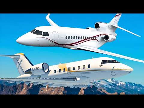 Falcon 7X vs Challenger 650 – Best Transatlantic Jet Comparison