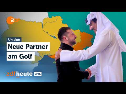 Selenskyjs Golfkooperation: Warum Kiew auf die Verteidigungsabkommen setzt | ZDFheute live