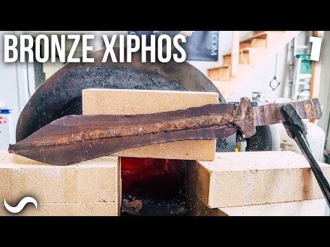 FORGING A BRONZE DAGGER!!!