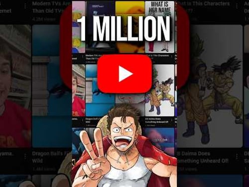 400+ Shorts, 1 Million Subscribers