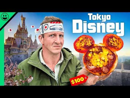 $100 Tokyo Disney Food Challenge!! (Mermaid Sushi)