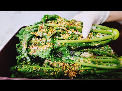 💚무청시래기 실온에 보관하여 1년을 푸르게 먹을 수 있어요/삶거나 말리지 마세요/시래기 보관법과 요리