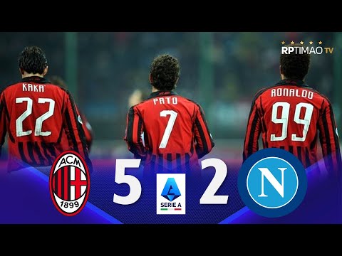 Milan 5 x 2 Napoli (Ronaldo, Kaká & Pato show) ● Serie A 07/08 Extended Goals & Highlights ᴴᴰ