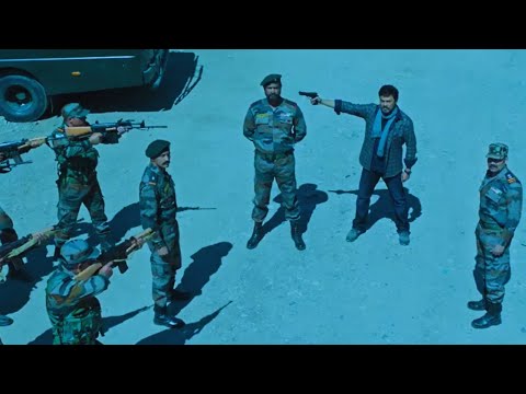 आखिर क्यों वेंकटेश ने रखी आर्मी वाले के ऊपर गन | Movie Name - Venky Mama | Action Movie Scene