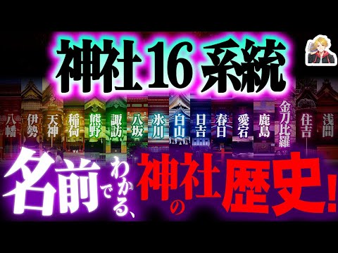 A thorough explanation of Japan's "16 shrine routes" | Hachiman, Inari, Tenjin... Let's check out...